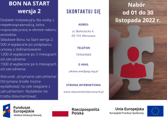 Zdjęcie artykułu BON NA START 2