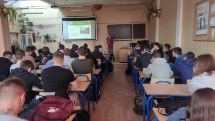Zdjęcie artykułu Doradcy Zawodowi PUP Limanowa po raz kolejny spotkali się z młodzieżą