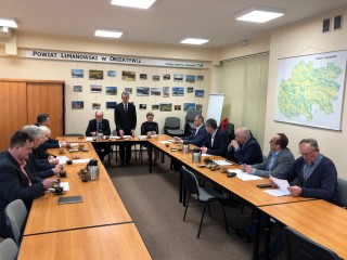 Zdjęcie artykułu Posiedzenie Powiatowej Rady Rynku Pracy w Limanowej
