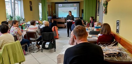 Zdjęcie artykułu Doradca zawodowy PUP spotkał się z podopiecznymi Środowiskowego Domu Samopomocy w Limanowej