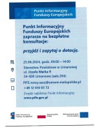 Zdjęcie artykułu Bezpłatne konsultacje dot. funduszy unijnych