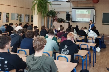 Zdjęcie artykułu Kolejne spotkania doradców zawodowych PUP Limanowa z młodzieżą